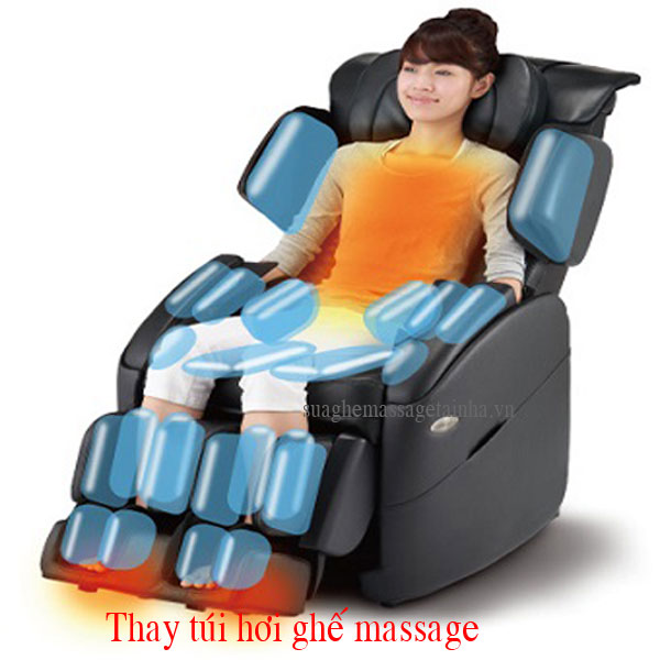 Thay túi hơi ghế massage